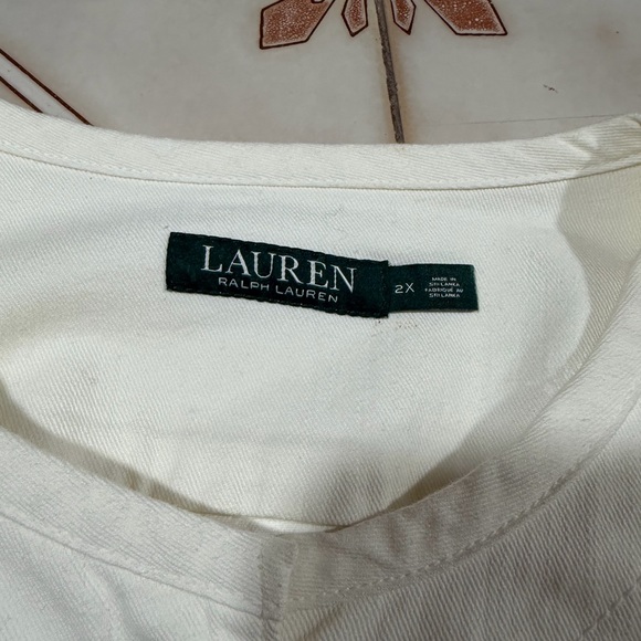 Ralph Lauren Off-White Denim Jacket - Picture 6 of 6